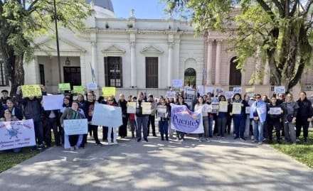 Fuerte protesta en Corrientes contra el abandono a personas con discapacidad